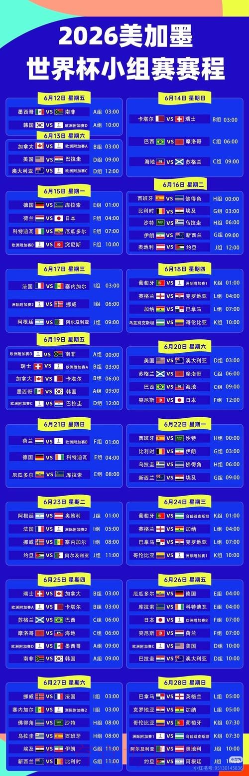 2026世界杯全程实时直播追踪 2026世界杯全程实时直播追踪